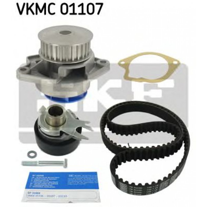 VKMC 01107 SKF - Насос охолоджуючої рідини + комплект зубчатого ремня